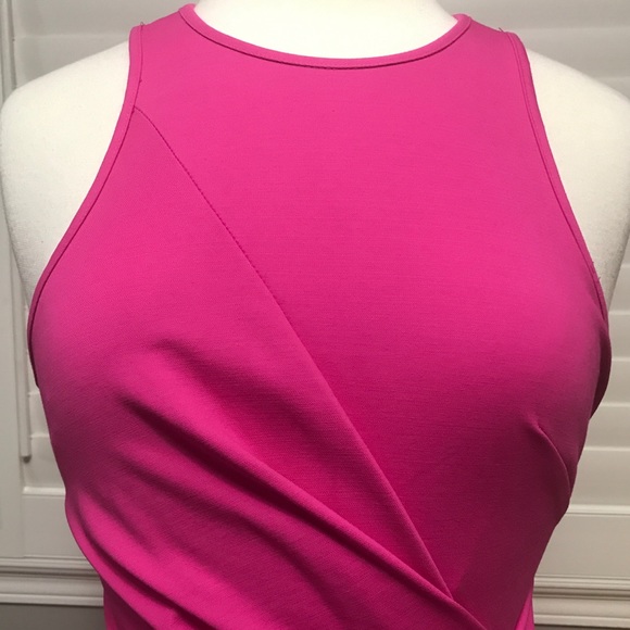 Laundry by Shelli Segal hot pink dress size 0 - Picture 3 of 5